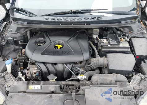 2013 Hyundai Elantra Gls из США, поврежденный, VIN 5NPDH4AE2DH416667